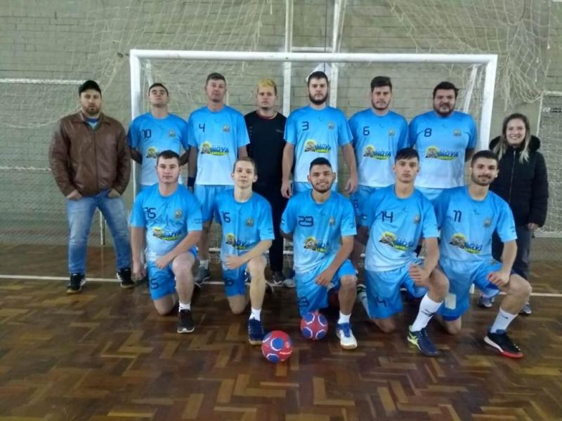 Equipe de handebol masculino de Nova Laranjeiras conquistou medalha de bronze nos Jogos Abertos do Paraná